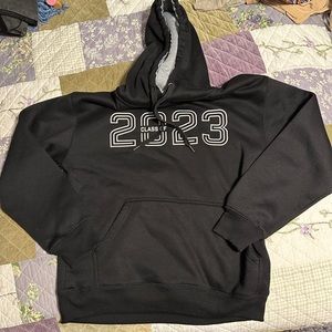 Class of 2023 Black Hoodie Size Medium